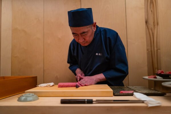 Sushi Shunei is one of the best little Japanese restaurant in Paris with only a few seats