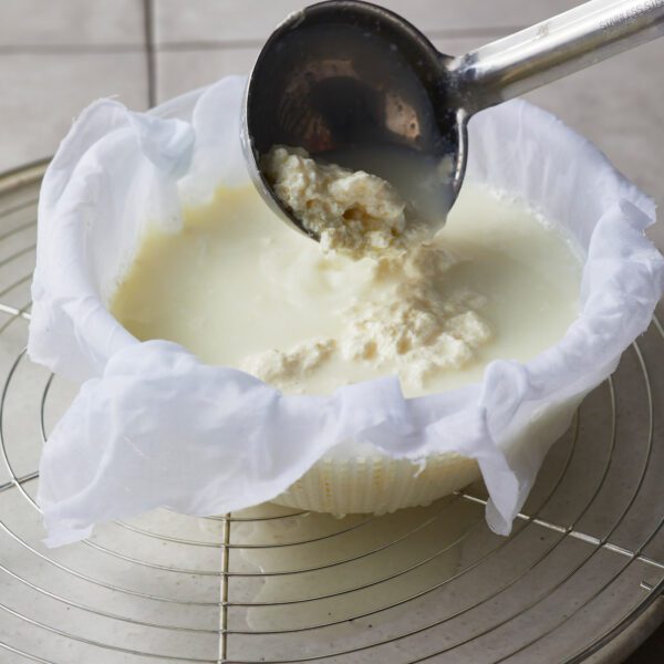 How to make whole milk fresh ricotta