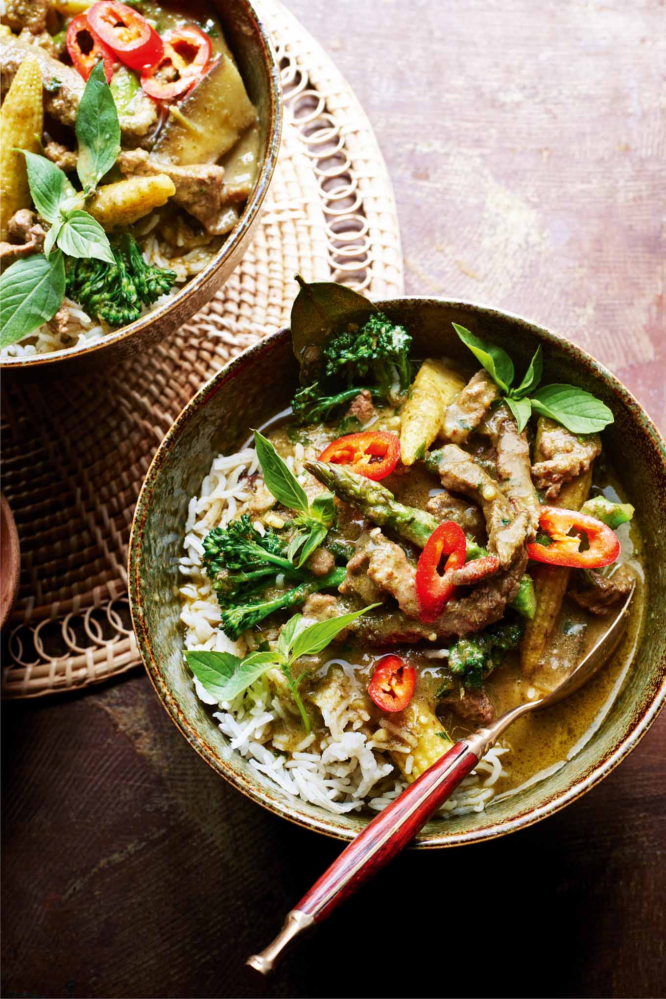 Beef thai green curry on sale