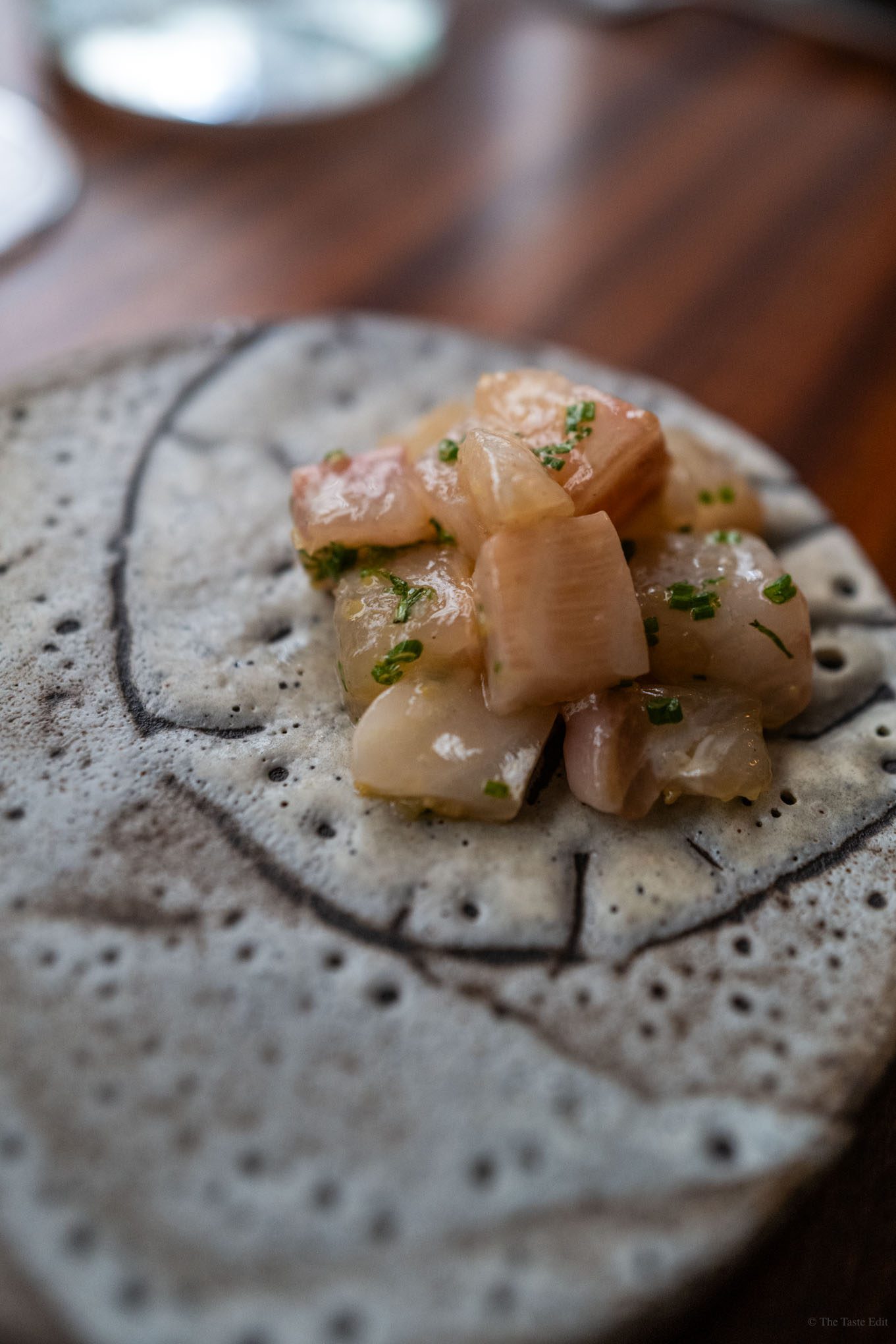 Le Rigmarole serves a tasting menu like this fish dish