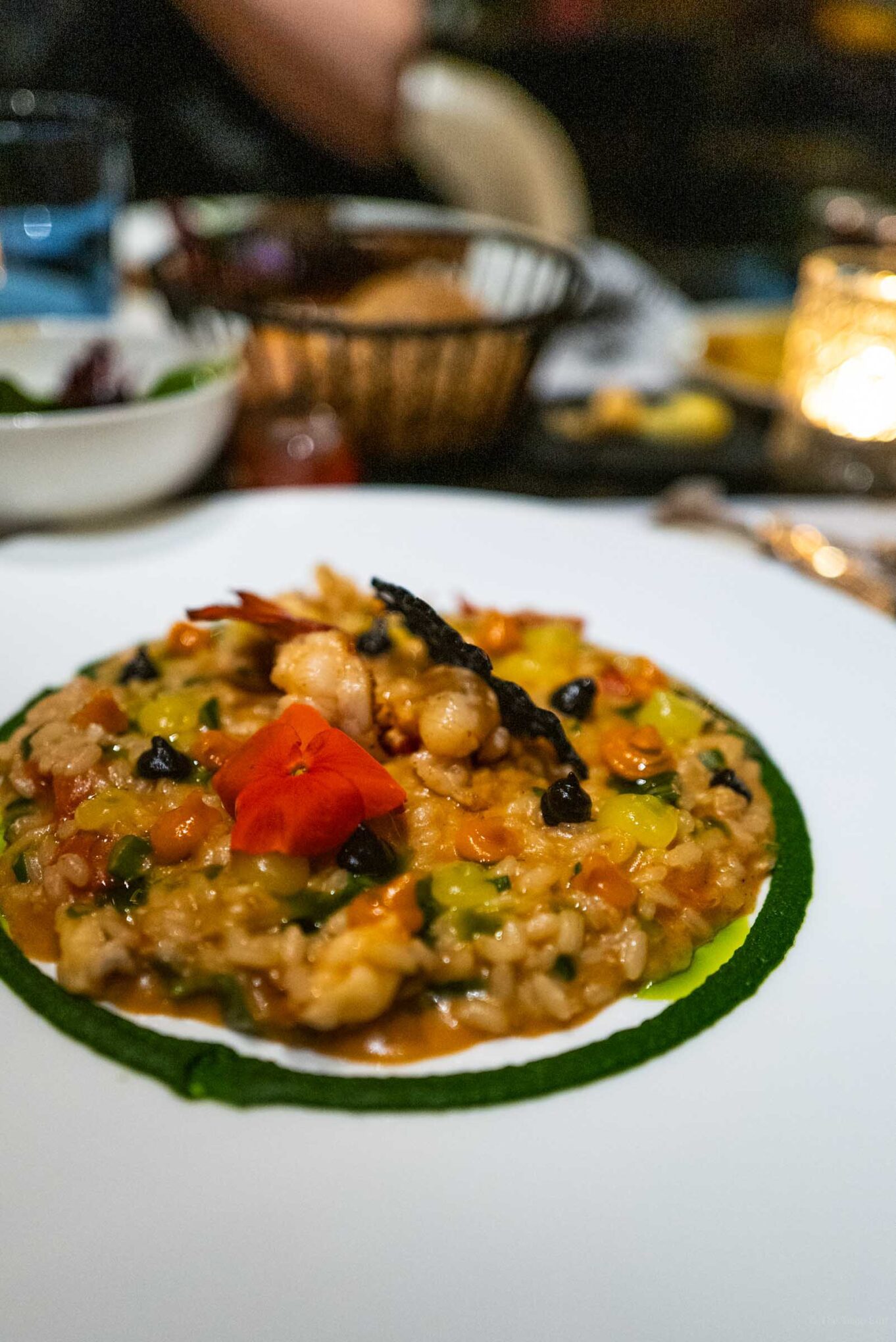 Lobster risotto at Montreux Jazz Cafe