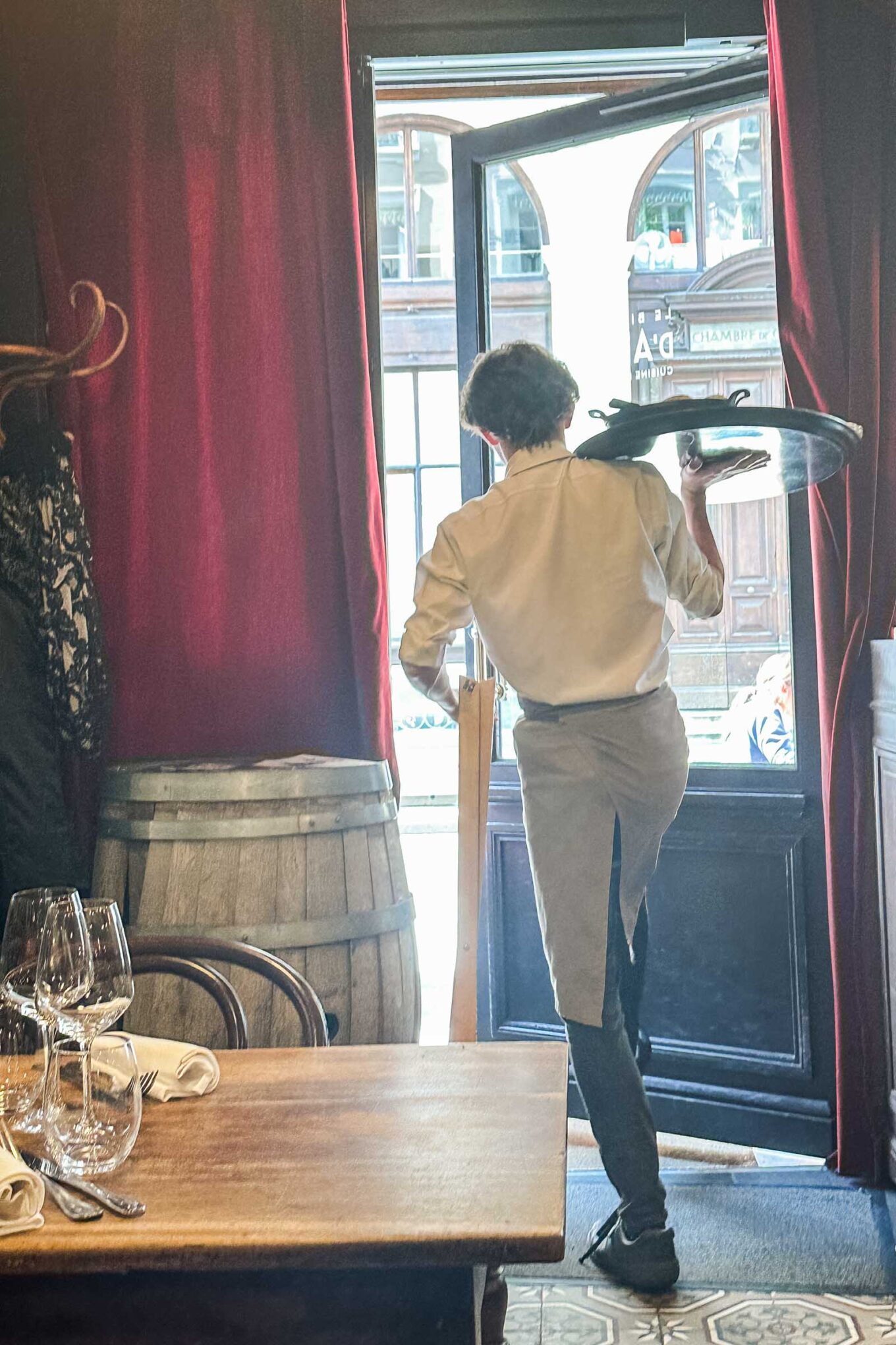 Eat at the best Lyon bouchon for traditional and non ofal dishes in Lyon France