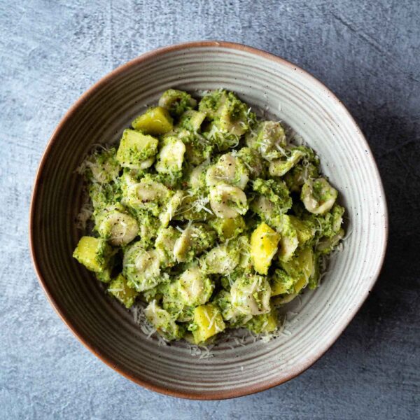 Orecchiette with broccoli and potato pasta recipe
