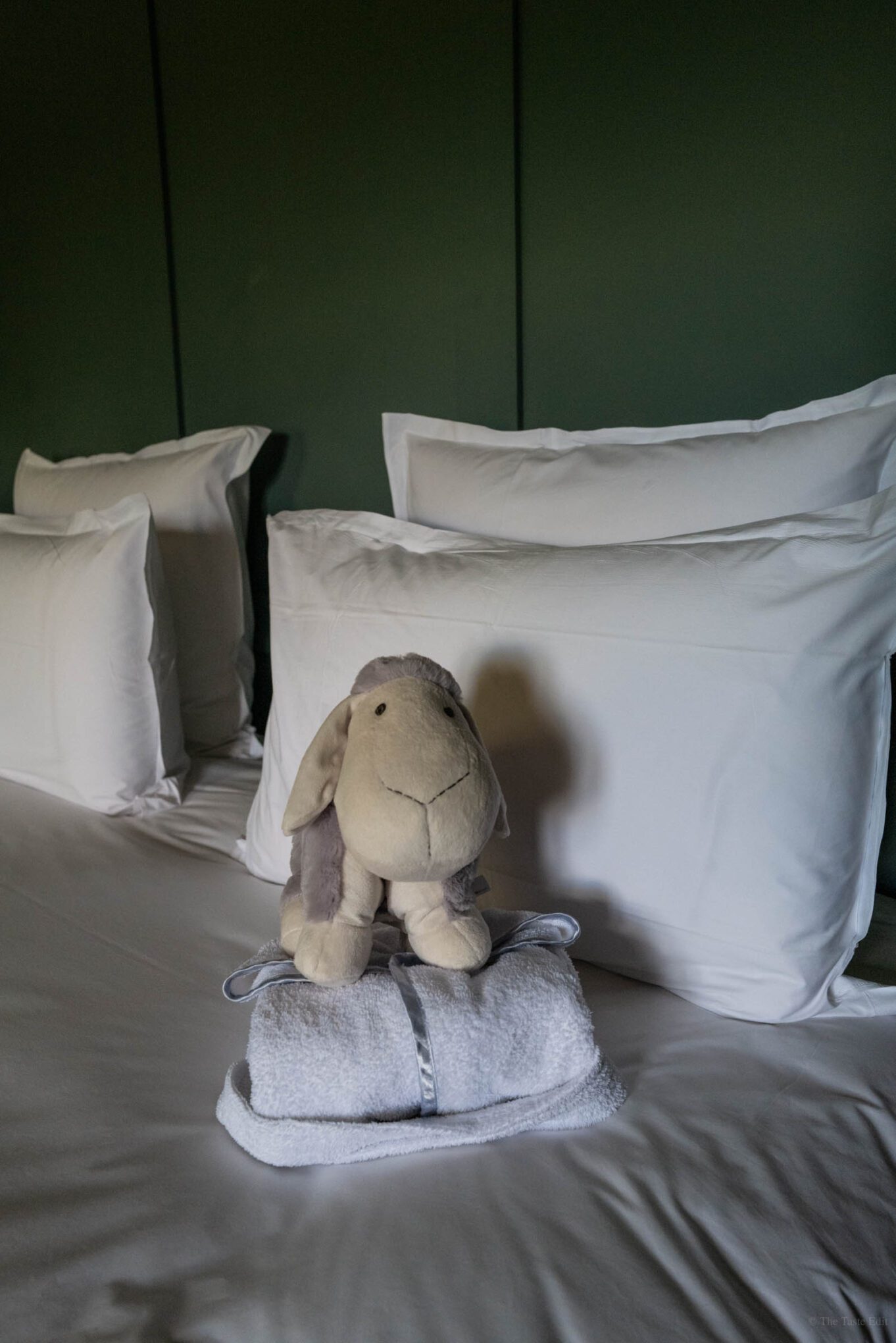 Domain Primard Hotel in Normandy France offers plush sheep to children