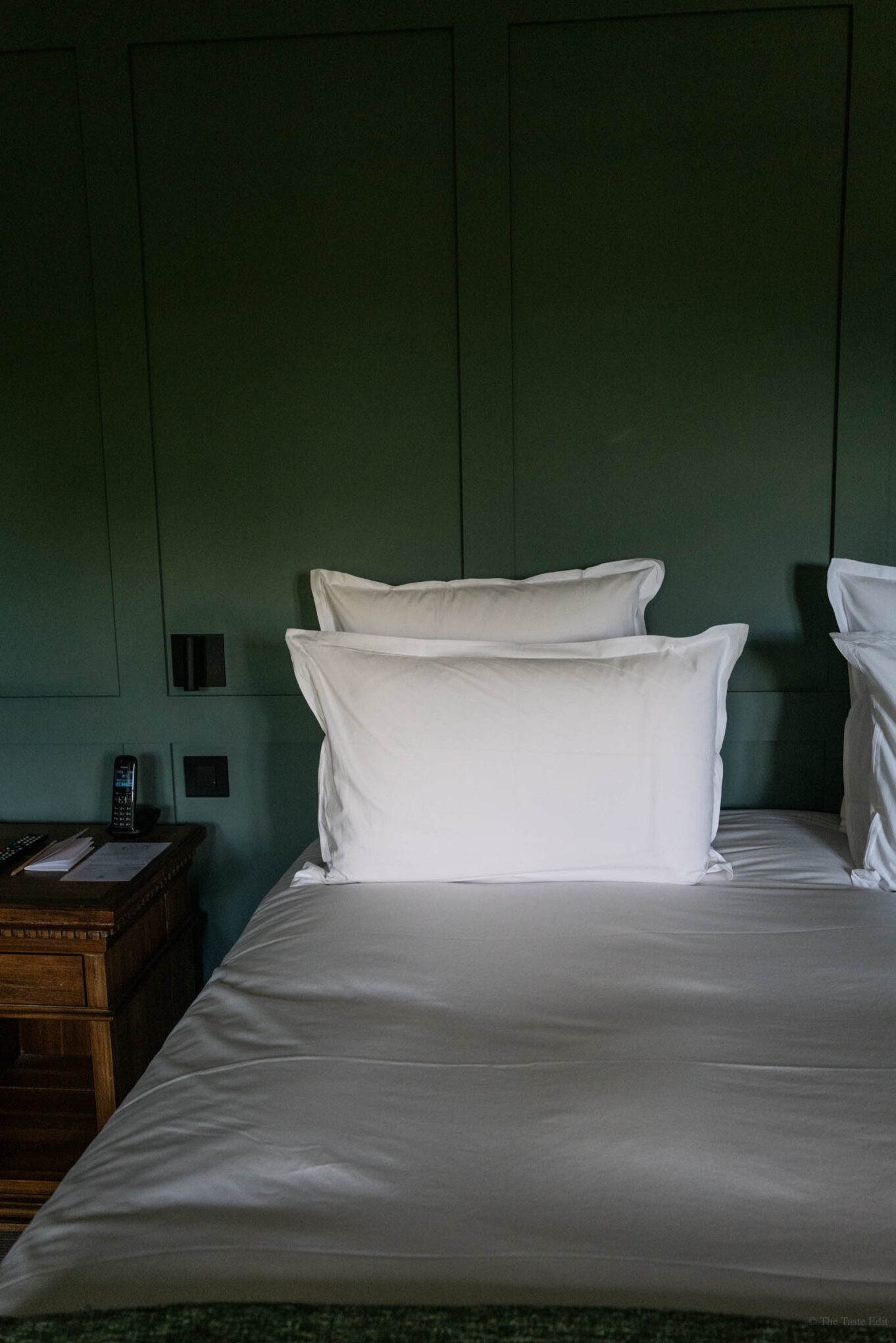 Rooms at the Domain Primard Hotel in Normandy France