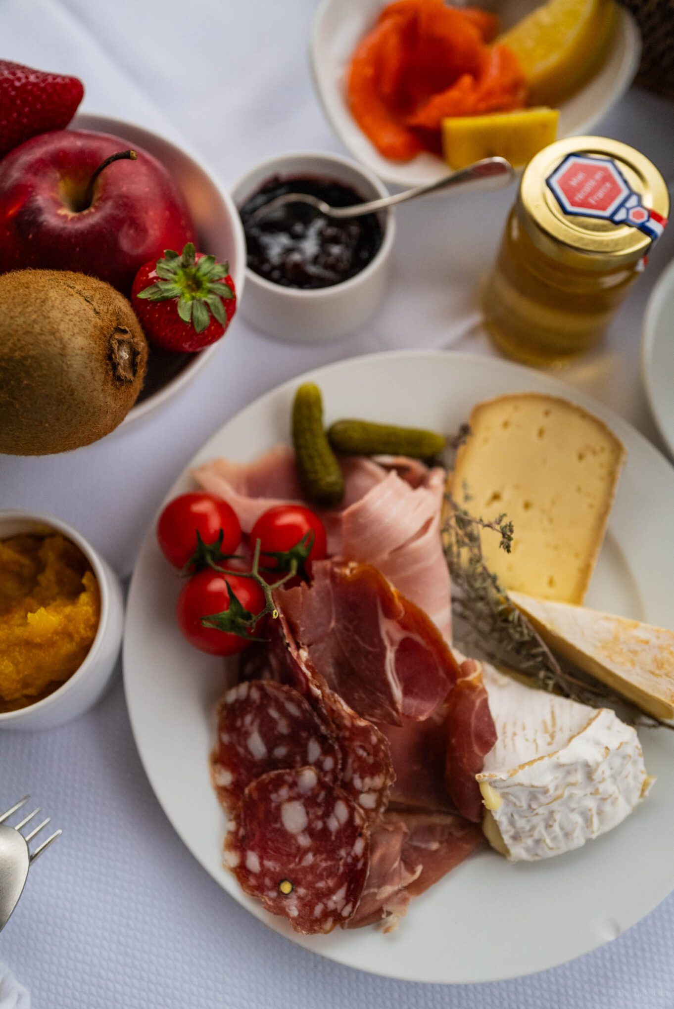 Breakfast in room at Le Phebus hotel and spa in Provence