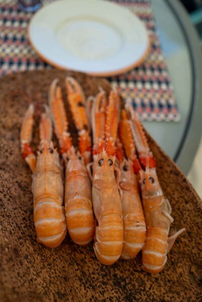 Las Brisas Restaurant in Monte Carlo Bay Serving fresh langostines and seafood