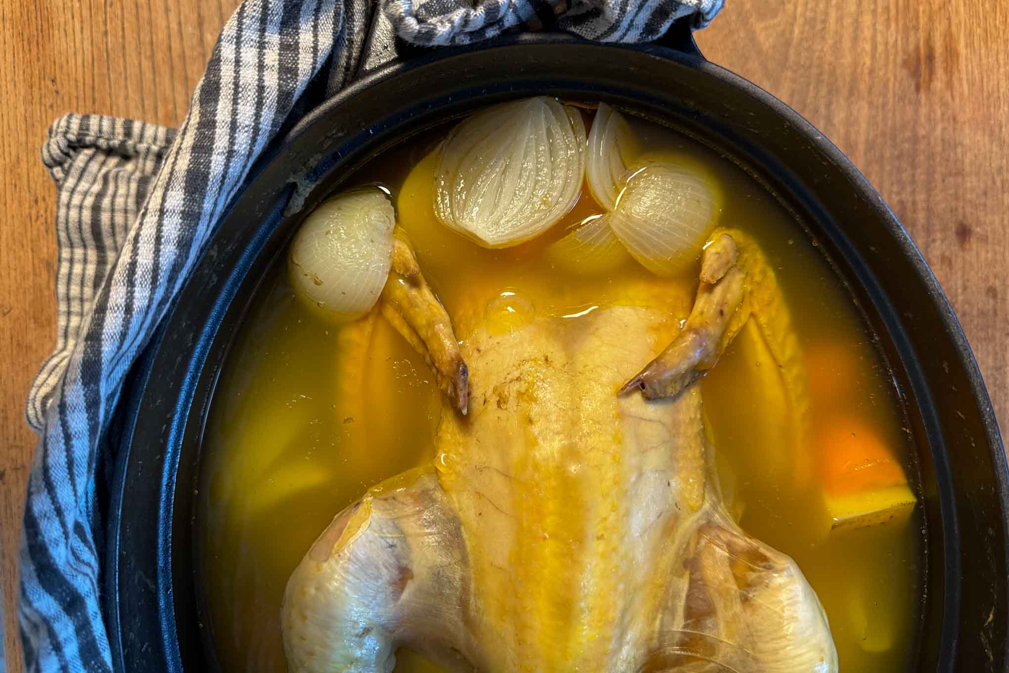 Poule au Pot: Easy Classic French Chicken Soup Recipe - The Taste Edit