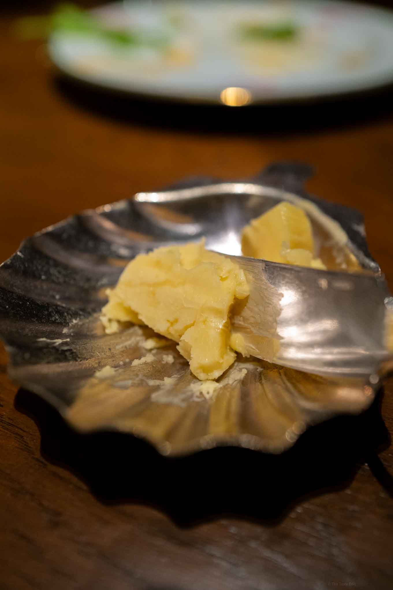 Butter at le doyenne near paris